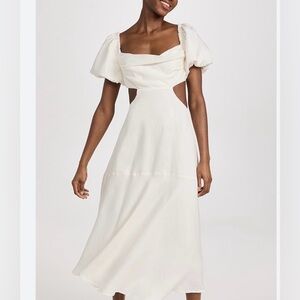 Astr the Label Winley Dress in white